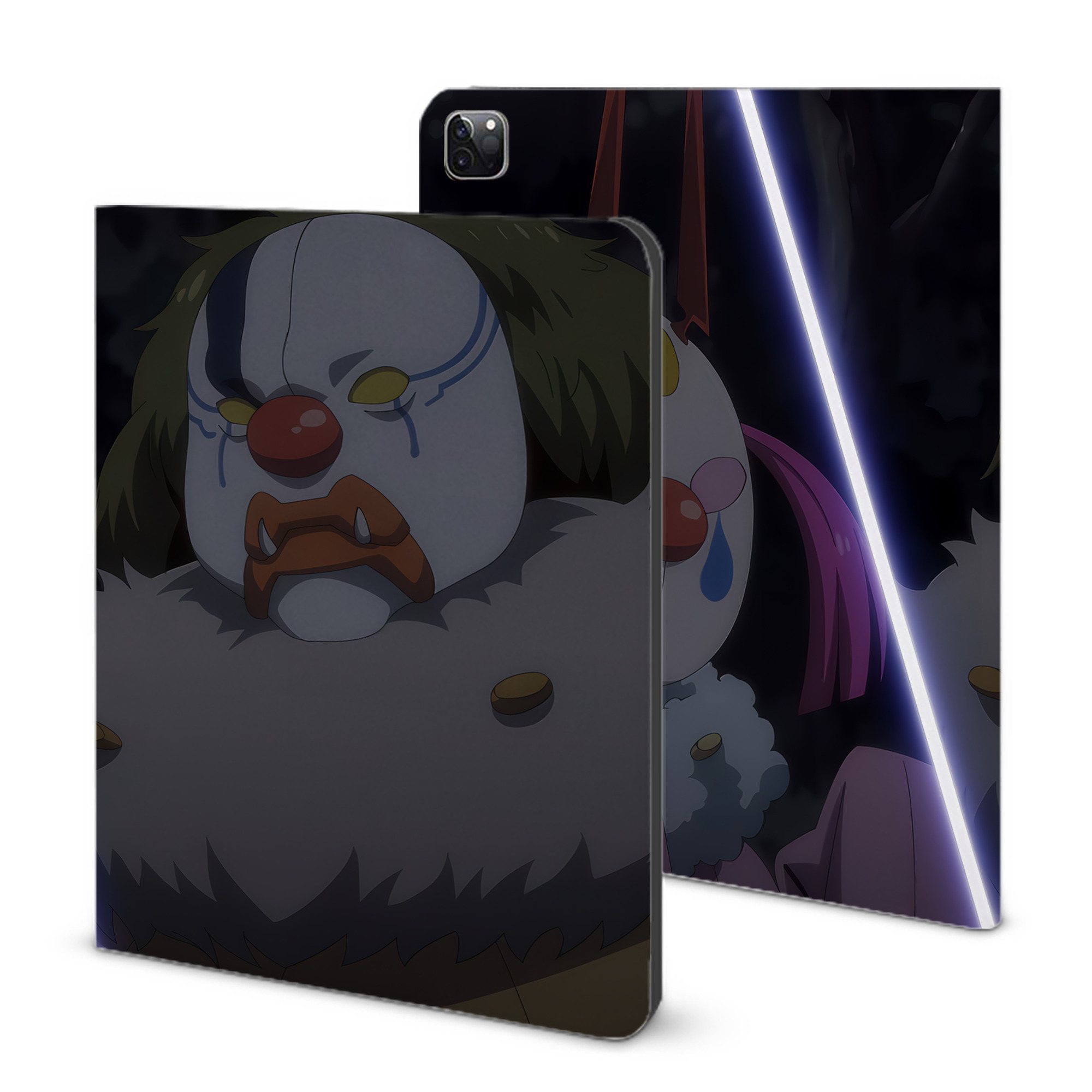 （画像用） 転スラ Regarding Reincarnated to Slime IPad ケース ブック型 PUレザー TPU 耐衝撃 軽量 薄型 ペン収納なし 全面保護 IPad 各モデル対応